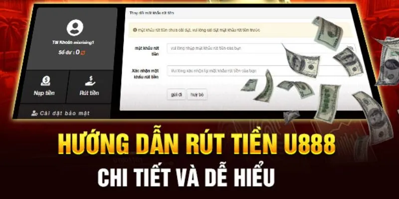 Thao tác rút tiền 98WIN rất nhanh gọn